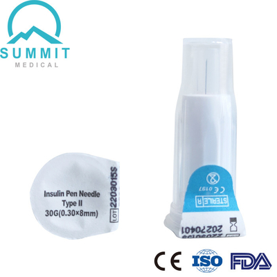 Insuline escamotable automatique Pen Needles 30G 8mm pour des stylos d'insuline