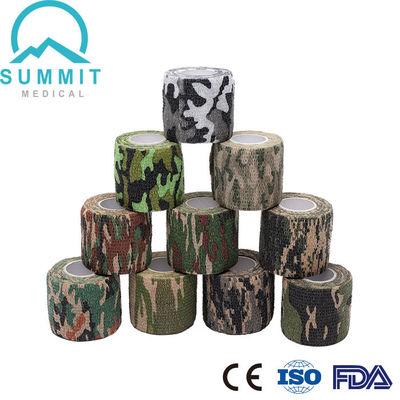 Le marécage camouflent la chasse cohésive élastique protectrice de bandage