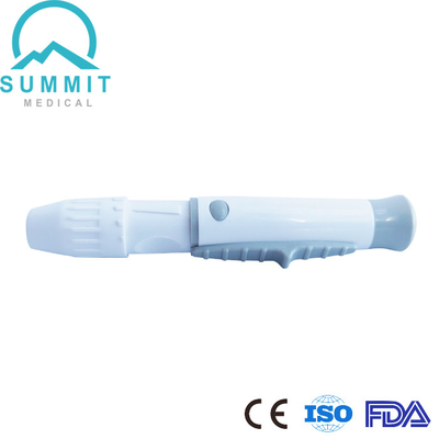 Profondeur de pénétration médicale de Pen Lancing Device With 6 de bistouri pour l'usage diabétique