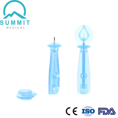 bistouri supérieur de torsion de la taille 30G pour le bleu transparent Lancing de dispositif