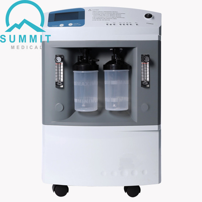 Machine médicale de concentrateur de l'oxygène de double écoulement de catégorie d'hôpital 10 litres
