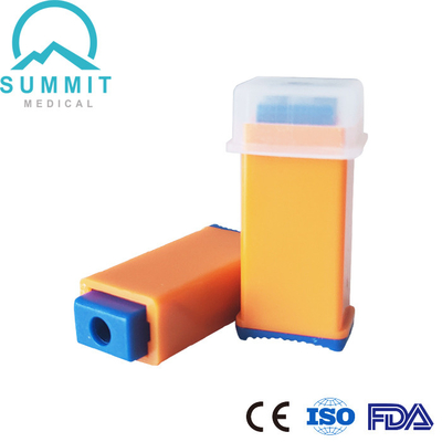 Dispositif Lancing stérilisé gamma de clic automatique pour l'orange rapide de l'essai 21G 2.2mm