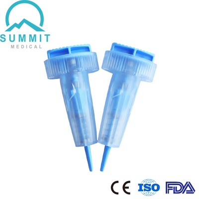 Bistouri stérile de bouton poussoir 28G 1.6mm pour l'essai de glucose sanguin