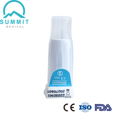 FDA 510K a approuvé l'insuline protectrice Pen Needles 30G 5mm de sécurité de fin simple