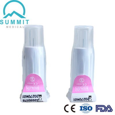 Insuline escamotable Pen Needle 31G 5mm de sécurité avec fermer à clef le système pour Max Protection