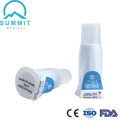 Sécurité Pen Needle 30G 4mm avec le biseau 5 à bec pour un lissoir et une injection plus douce