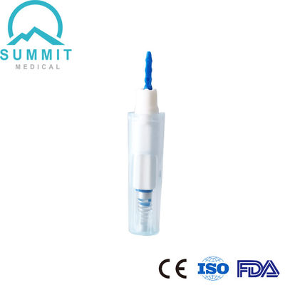 Lancet de sang de sécurité 30G de 1,5 mm avec aiguille de lancet rétractable automatique
