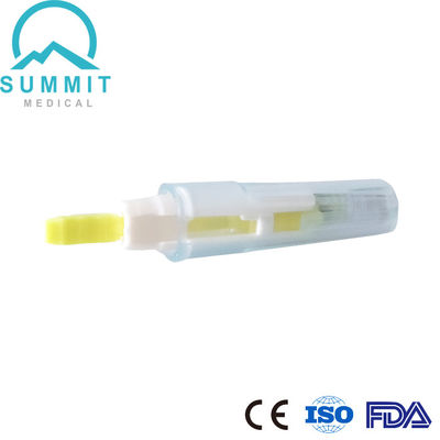 26G Lancet de sécurité jetable de 1,8 mm pour le prélèvement de sang capillaire
