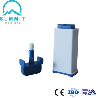 Lancet 21G 1,8 mm bleu clair pour les tests de groupe sanguin