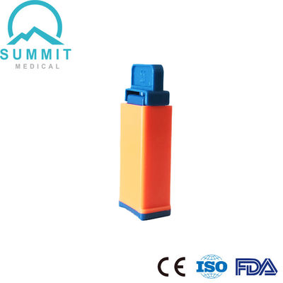 Dispositif de lancement automatique à usage unique Sécurité Lancet sanguin 21G 2,2 mm Orange