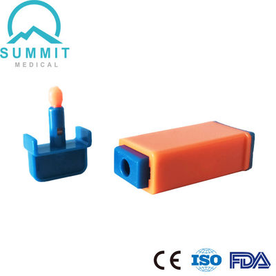 21G 2.2mm Lancet de sang de sécurité activé par contact avec conception d'autodestruction