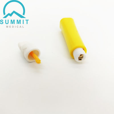 Lancet de sécurité à usage unique 21G 2,2 mm pour test rapide jaune 100 par boîte