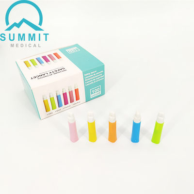 Dispositif de lancement de la lame de sécurité 18G pour nouveau-né, 1,8 mm de profondeur