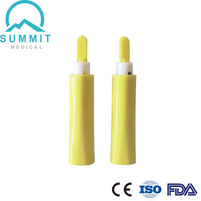 Dispositif de lancement automatique 21G avec pénétration fixe de 2,2 mm pour le test sanguin