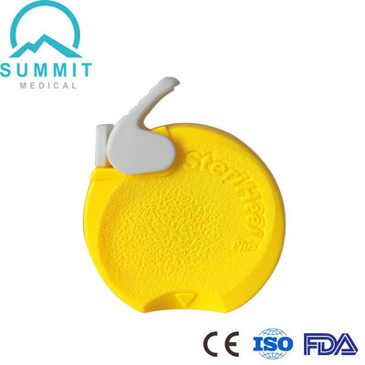 SteriHeel Plus Heel Lancet pour nouveau-né 1,0 mm*2,5 mm, jaune, 50 pièces par boîte