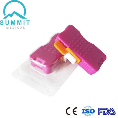 Lancet de sécurité pour le dépistage du nouveau-né, 0,85 mm de profondeur 1,75 mm de largeur
