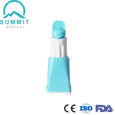 Lancettes de sang de sécurité automobile 23G avec 3 profondeurs 1,3 mm, 1,8 mm, 2,3 mm