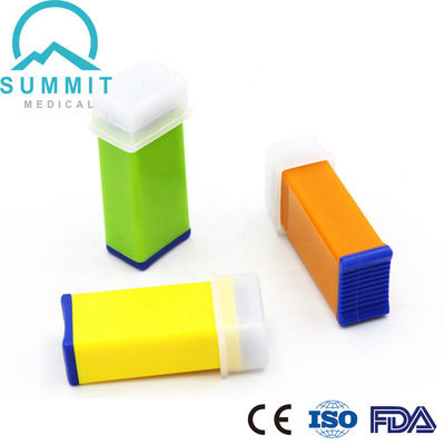 Bistouri stérile de sécurité avec une opération de main, 26G 1.8mm, jaune, 100 morceaux