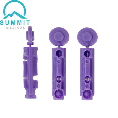 Bistouri pourpre de torsion de 5.5cm, bistouris jetables médicaux 28G de torsion