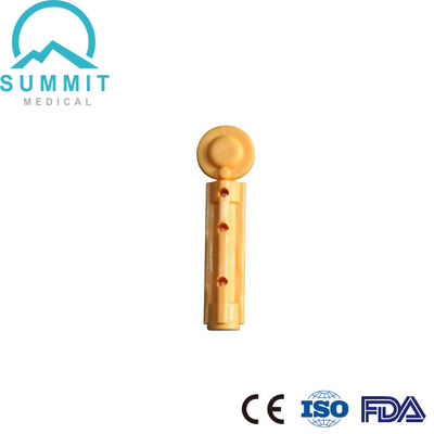 Bistouris mous 21G de torsion de Sterilance de tri aiguille biseautée plate
