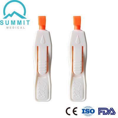 Lancettes stériles à pointe de doigt 21G 1,8 mm