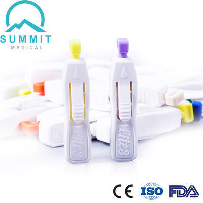 Lancettes stériles à pointe de doigt 21G 1,8 mm