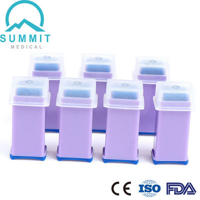 la pression de 28G 1.8mm a activé des bistouris de sécurité avec l'aiguille escamotable automatique, pourpre