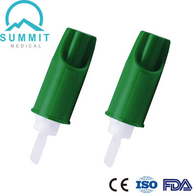 Bistouris verts de sécurité d'incision de talon de 21G 1.8mm pour l'analyse de sang pédiatrique