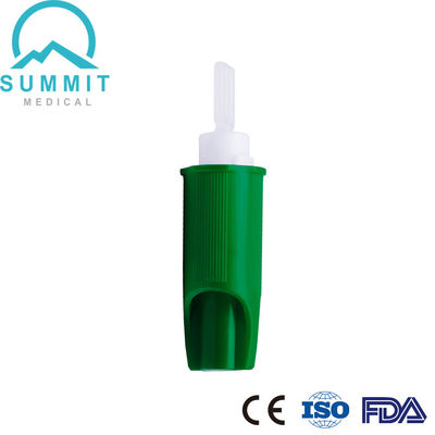Bistouris verts de sécurité d'incision de talon de 21G 1.8mm pour l'analyse de sang pédiatrique