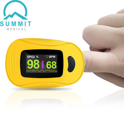 Couleur OLED de Digital de sommet double de doigt d'oxymètre sans fil d'impulsion