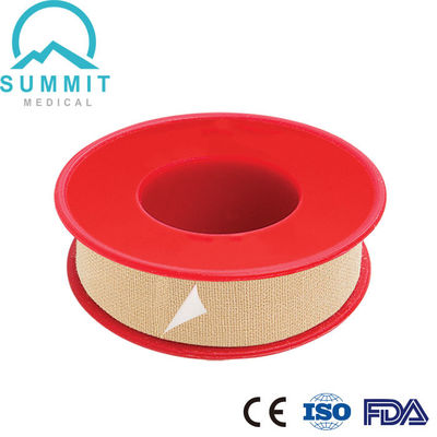 Micropore Tan Surgical Tape Plastic Spool du tissu de coton 50mm