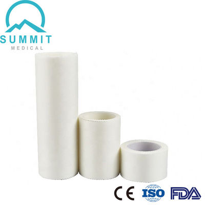 Bande médicale blanche médicale 1&quot; X 10yds de tissu de tissu en soie