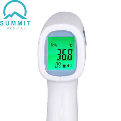 Front infrarouge de thermomètre non de contact bleu de la CE