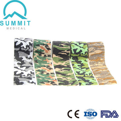 Le marécage camouflent la chasse cohésive élastique protectrice de bandage