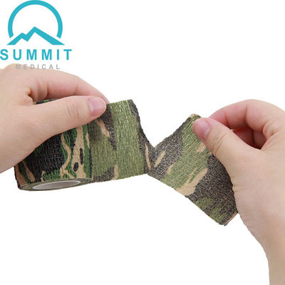 Le marécage camouflent la chasse cohésive élastique protectrice de bandage