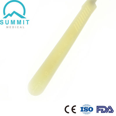 Lame chirurgicale de scalpel de poignée en plastique pour Dermaplanning