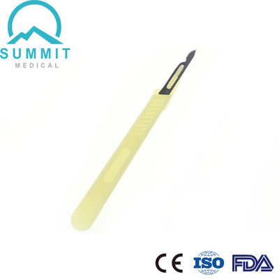 Lame chirurgicale de scalpel de poignée en plastique pour Dermaplanning