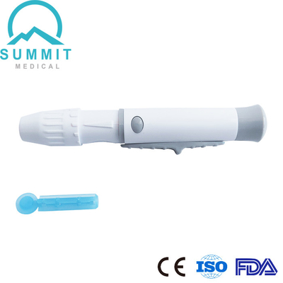 Profondeur de pénétration médicale de Pen Lancing Device With 6 de bistouri pour l'usage diabétique