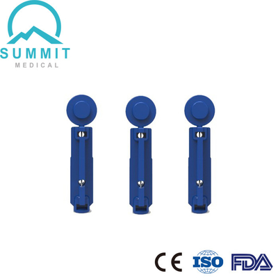 Acier inoxydable de 28 de mesure de torsion ABS bleus de bistouri