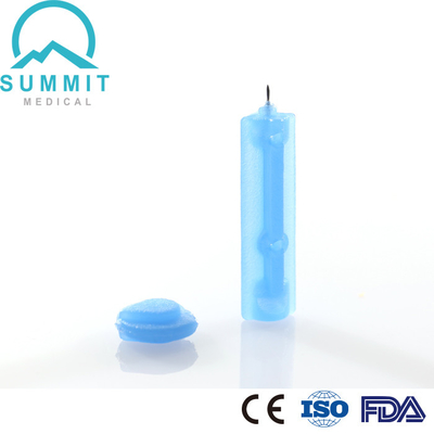 bistouri supérieur de torsion de la taille 30G pour le bleu transparent Lancing de dispositif
