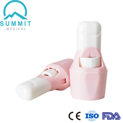 Bistouri réglable de sécurité avec 5 arrangements de profondeur, 28G, rose, 50 PCs par boîte