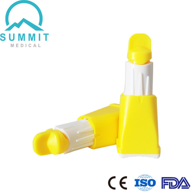 Bistouri de sécurité 26G avec 3 profondeurs 1.3mm 1.8mm 2.3mm pour des diagnostics de sang