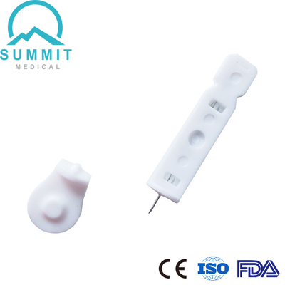 Bistouri plat de torsion 30G pour l'usage avec le dispositif de bistouri de Roche Softclix