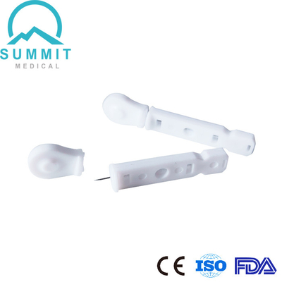 Bistouri plat de torsion 30G pour l'usage avec le dispositif de bistouri de Roche Softclix