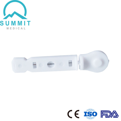 Bistouri plat blanc jetable médical de torsion 30G
