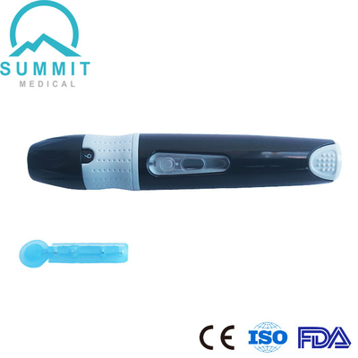 Dispositif Lancing diabétique de 6 arrangements de profondeur pour l'essai de glucose sanguin