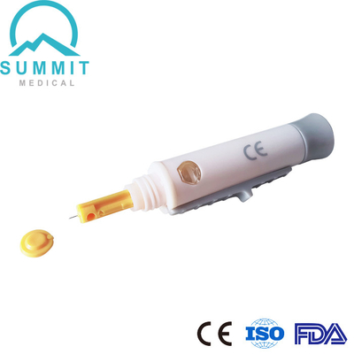 Mini Universal Pen Blood Lancet avec 10 profondeurs réglables