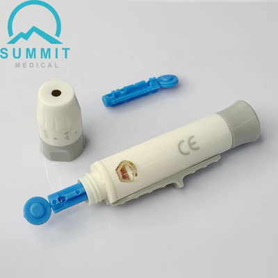 Stylo conçu indolore de bistouri pour le sucre de sang et l'essai alternatif de site
