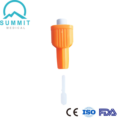 Bistouris stériles de sécurité avec la mesure supérieure de l'activation 28 de bouton poussoir, profondeur de 1.8mm