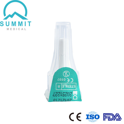 Insuline indolore ultra mince Pen Needles 32G 8mm avec l'aiguille Tri biseautée de Siliconized